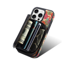 Load image into Gallery viewer, Denior D23 MagSafe Detachable Zipper Wallet Holder Phone Case, For iPhone 12 Pro Max, For iPhone 12 Pro