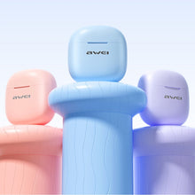 Load image into Gallery viewer, awei T68 ENC Noise Reduction Wireless Bluetooth Gaming Earphone