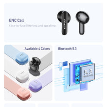 Load image into Gallery viewer, awei T68 ENC Noise Reduction Wireless Bluetooth Gaming Earphone