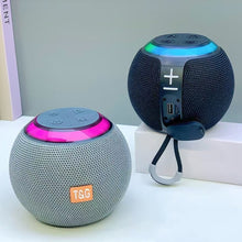 Load image into Gallery viewer, T&amp;G TG683 Mini Portable Outdoor Wireless Bluetooth Speaker with LED Atmosphere Light, TG683