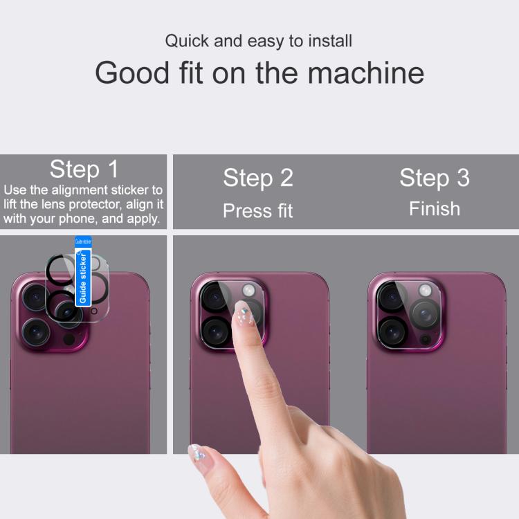 IMAK High Definition Integrated Rear Camera Glass Lens Film, Black Eye Design