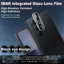 Load image into Gallery viewer, IMAK High Definition Integrated Rear Camera Glass Lens Film, Black Eye Design, For Samsung Galaxy Z TriFold, For Samsung Galaxy S26+ 5G, For Samsung Galaxy S26 5G, For Samsung Galaxy Z Flip7 FE, For Samsung Galaxy S25 FE 5G, For Samsung Galaxy Z Fold7 ...
