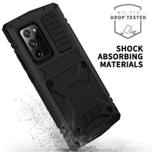 Load image into Gallery viewer, Shockproof Waterproof Dust-proof Metal + Silicone Protective Case with Holder