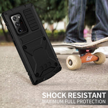 Load image into Gallery viewer, Shockproof Waterproof Dust-proof Metal + Silicone Protective Case with Holder