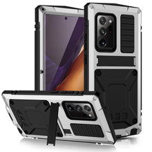 Load image into Gallery viewer, Shockproof Waterproof Dust-proof Metal + Silicone Protective Case with Holder