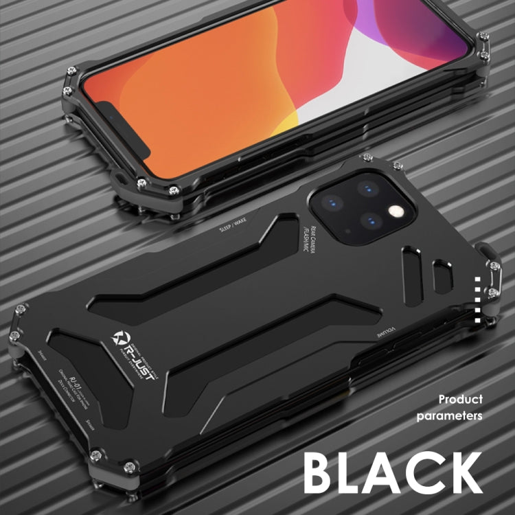 R-JUST Shockproof Armor Metal Protective Case