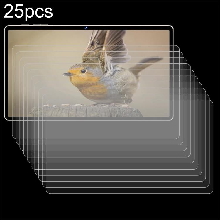 25pcs 9H 0.3mm Explosion-proof Tempered Glass Film, For Biegedy B22 Tablet, For Biegedy B23 Tablet 11, For Biegedy Tablet B29 10.1