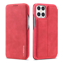 Load image into Gallery viewer, LC.IMEEKE Hon Ancient Series Horizontal Flip Leather Case with Holder &amp; Card Slot, For iPhone 12 mini, For iPhone 12 / 12 Pro, For iPhone 12 Pro Max