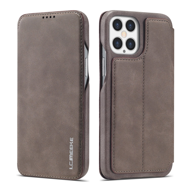 LC.IMEEKE Hon Ancient Series Horizontal Flip Leather Case with Holder & Card Slot, For iPhone 12 mini, For iPhone 12 / 12 Pro, For iPhone 12 Pro Max