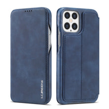 Load image into Gallery viewer, LC.IMEEKE Hon Ancient Series Horizontal Flip Leather Case with Holder &amp; Card Slot, For iPhone 12 mini, For iPhone 12 / 12 Pro, For iPhone 12 Pro Max
