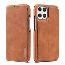 Load image into Gallery viewer, LC.IMEEKE Hon Ancient Series Horizontal Flip Leather Case with Holder &amp; Card Slot, For iPhone 12 mini, For iPhone 12 / 12 Pro, For iPhone 12 Pro Max