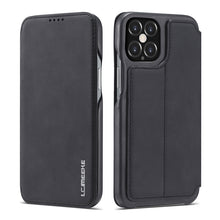 Load image into Gallery viewer, LC.IMEEKE Hon Ancient Series Horizontal Flip Leather Case with Holder &amp; Card Slot, For iPhone 12 mini, For iPhone 12 / 12 Pro, For iPhone 12 Pro Max