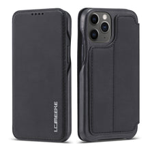 Load image into Gallery viewer, LC.IMEEKE Hon Ancient Series Horizontal Flip Leather Case with Holder &amp; Card Slot, For iPhone 12 mini, For iPhone 12 / 12 Pro, For iPhone 12 Pro Max