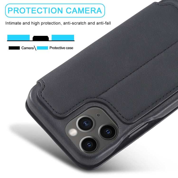 LC.IMEEKE Hon Ancient Series Horizontal Flip Leather Case with Holder & Card Slot, For iPhone 12 mini, For iPhone 12 / 12 Pro, For iPhone 12 Pro Max