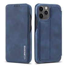 Load image into Gallery viewer, LC.IMEEKE Hon Ancient Series Horizontal Flip Leather Case with Holder &amp; Card Slot, For iPhone 12 mini, For iPhone 12 / 12 Pro, For iPhone 12 Pro Max