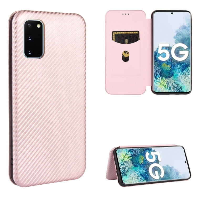 Carbon Fiber Texture Magnetic Horizontal Flip TPU + PC + PU Leather Case with Rope & Card Slot, For Samsung Galaxy S10 Plus, For Samsung Galaxy S10, For Samsung Galaxy S20, For Samsung Galaxy S20 Plus, For Samsung Galaxy XCover Pro                     ...