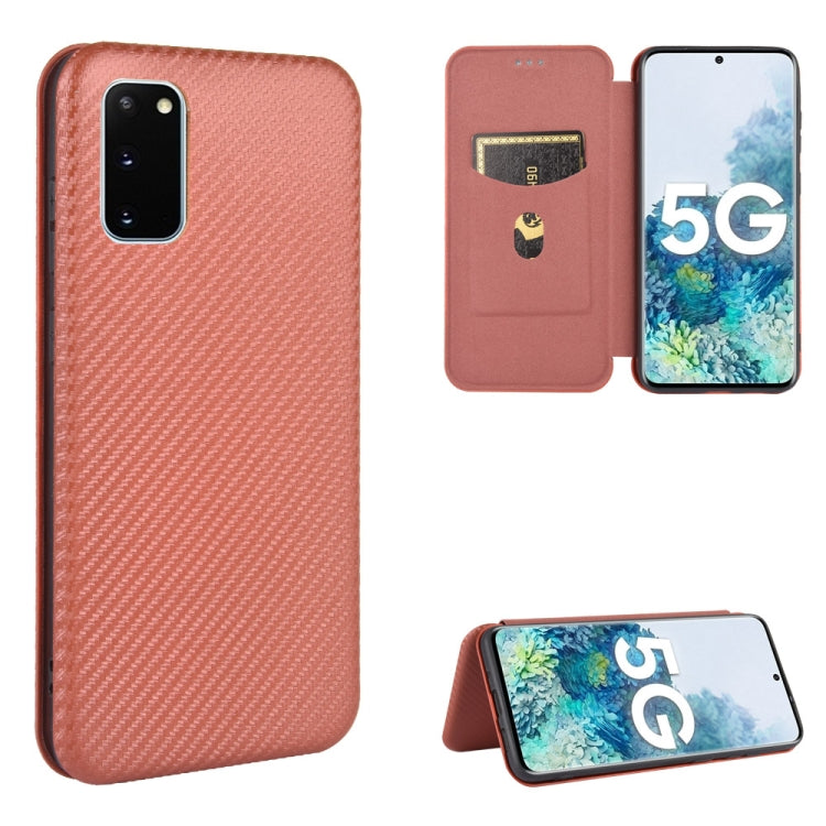 Carbon Fiber Texture Magnetic Horizontal Flip TPU + PC + PU Leather Case with Rope & Card Slot, For Samsung Galaxy S10 Plus, For Samsung Galaxy S10, For Samsung Galaxy S20, For Samsung Galaxy S20 Plus, For Samsung Galaxy XCover Pro                     ...