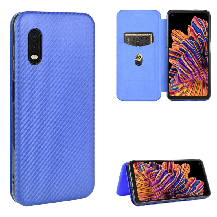 Carbon Fiber Texture Magnetic Horizontal Flip TPU + PC + PU Leather Case with Rope & Card Slot, For Samsung Galaxy S10 Plus, For Samsung Galaxy S10, For Samsung Galaxy S20, For Samsung Galaxy S20 Plus, For Samsung Galaxy XCover Pro                     ...