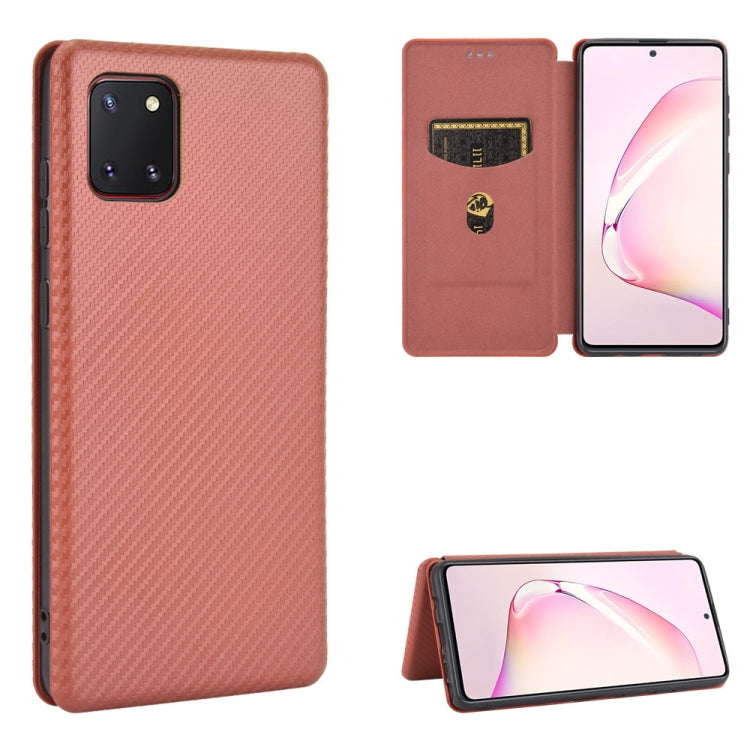 Carbon Fiber Texture Magnetic Horizontal Flip TPU + PC + PU Leather Case with Rope & Card Slot, For Samsung Galaxy S10 Plus, For Samsung Galaxy S10, For Samsung Galaxy S20, For Samsung Galaxy S20 Plus, For Samsung Galaxy XCover Pro                     ...