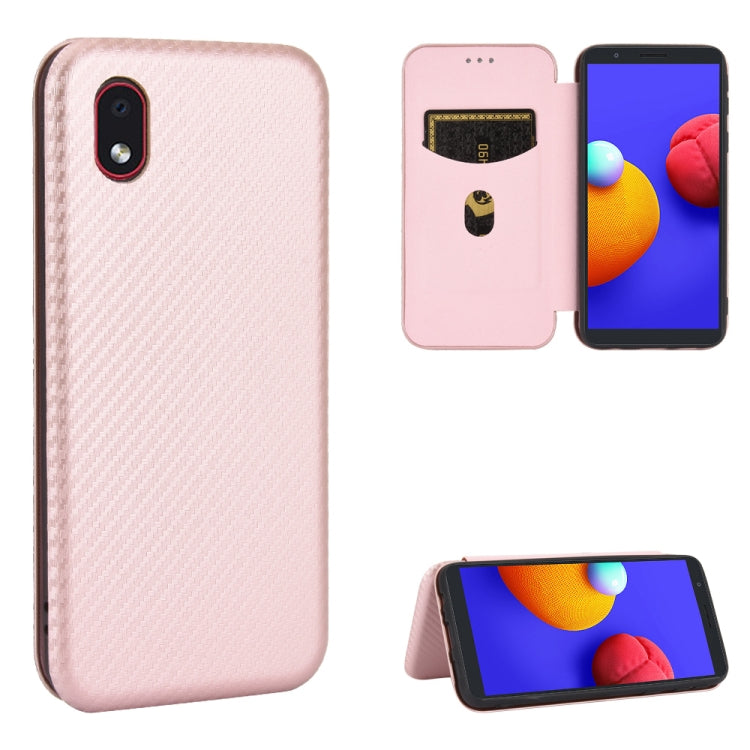 Carbon Fiber Texture Magnetic Horizontal Flip TPU + PC + PU Leather Case with Rope & Card Slot, For Samsung Galaxy S10 Plus, For Samsung Galaxy S10, For Samsung Galaxy S20, For Samsung Galaxy S20 Plus, For Samsung Galaxy XCover Pro                     ...