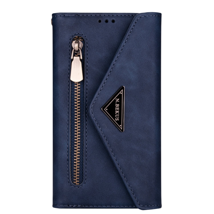 Skin Feel Zipper Horizontal Flip Leather Case with Holder & Card Slots & Photo Frame & Lanyard & Long Rope, For Xiaomi Redmi 8A, For Xiaomi Redmi K30, For Xiaomi Redmi K30 Pro, For Xiaomi Redmi Note 7, For Xiaomi Redmi Note 8 Pro, For Xiaomi Redmi Note...