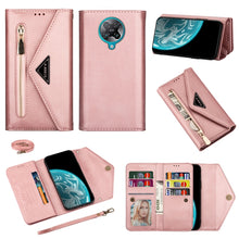 Load image into Gallery viewer, Skin Feel Zipper Horizontal Flip Leather Case with Holder &amp; Card Slots &amp; Photo Frame &amp; Lanyard &amp; Long Rope, For Xiaomi Redmi 8A, For Xiaomi Redmi K30, For Xiaomi Redmi K30 Pro, For Xiaomi Redmi Note 7, For Xiaomi Redmi Note 8 Pro, For Xiaomi Redmi Note...