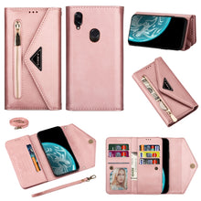 Load image into Gallery viewer, Skin Feel Zipper Horizontal Flip Leather Case with Holder &amp; Card Slots &amp; Photo Frame &amp; Lanyard &amp; Long Rope, For Xiaomi Redmi 8A, For Xiaomi Redmi K30, For Xiaomi Redmi K30 Pro, For Xiaomi Redmi Note 7, For Xiaomi Redmi Note 8 Pro, For Xiaomi Redmi Note...