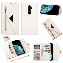 Load image into Gallery viewer, Skin Feel Zipper Horizontal Flip Leather Case with Holder &amp; Card Slots &amp; Photo Frame &amp; Lanyard &amp; Long Rope, For Xiaomi Redmi 8A, For Xiaomi Redmi K30, For Xiaomi Redmi K30 Pro, For Xiaomi Redmi Note 7, For Xiaomi Redmi Note 8 Pro, For Xiaomi Redmi Note...