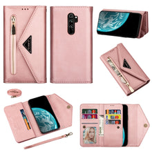 Load image into Gallery viewer, Skin Feel Zipper Horizontal Flip Leather Case with Holder &amp; Card Slots &amp; Photo Frame &amp; Lanyard &amp; Long Rope, For Xiaomi Redmi 8A, For Xiaomi Redmi K30, For Xiaomi Redmi K30 Pro, For Xiaomi Redmi Note 7, For Xiaomi Redmi Note 8 Pro, For Xiaomi Redmi Note...