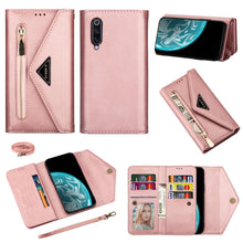 Load image into Gallery viewer, Skin Feel Zipper Horizontal Flip Leather Case with Holder &amp; Card Slots &amp; Photo Frame &amp; Lanyard &amp; Long Rope, For Xiaomi Redmi 8A, For Xiaomi Redmi K30, For Xiaomi Redmi K30 Pro, For Xiaomi Redmi Note 7, For Xiaomi Redmi Note 8 Pro, For Xiaomi Redmi Note...