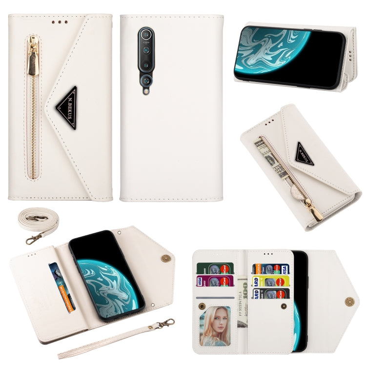 Skin Feel Zipper Horizontal Flip Leather Case with Holder & Card Slots & Photo Frame & Lanyard & Long Rope, For Xiaomi Redmi 8A, For Xiaomi Redmi K30, For Xiaomi Redmi K30 Pro, For Xiaomi Redmi Note 7, For Xiaomi Redmi Note 8 Pro, For Xiaomi Redmi Note...