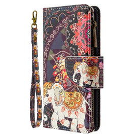 Colored Drawing Pattern Zipper Horizontal Flip Leather Case with Holder & Card Slots & Wallet, For Samsung Galaxy A11, For Samsung Galaxy A21s, For Samsung Galaxy Note20 Ultra 5G