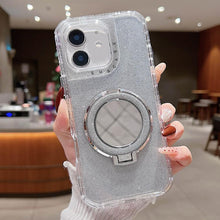 Load image into Gallery viewer, Mirror Holder Glitterr MagSafe Phone Case, For iPhone 11 Pro Max, For iPhone 11