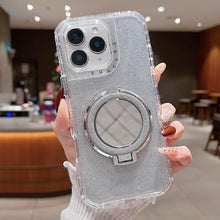 Load image into Gallery viewer, Mirror Holder Glitterr MagSafe Phone Case, For iPhone 11 Pro Max, For iPhone 11