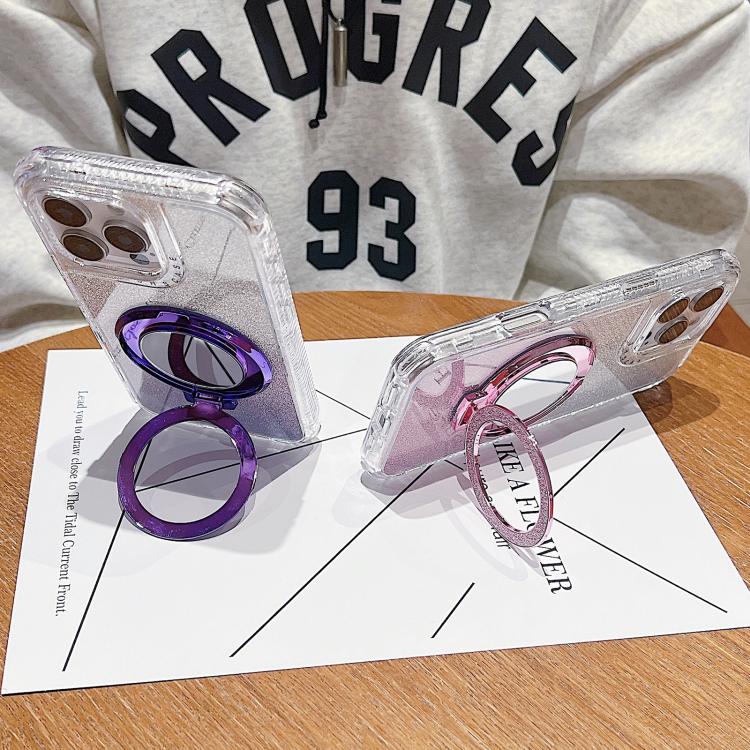 Mirror Holder Glitterr MagSafe Phone Case, For iPhone 11 Pro Max, For iPhone 11