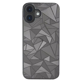 Rhombus Pattern Sticker Frosted Phone Back Film, For iPhone 16, For iPhone 14