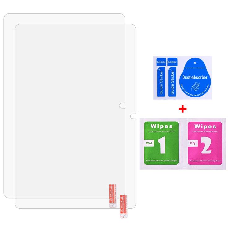 2pcs 9H 0.3mm Explosion-proof Tempered Glass Film, For Callsky Ctab 10.1, For Callsky Note Cpad 11 / Tab 11, For Callsky Tab Ctab 10 10.1 inch, For Callsky Ctab 12 Pro Tablet 11.97, For Callsky Ctab 14 inch