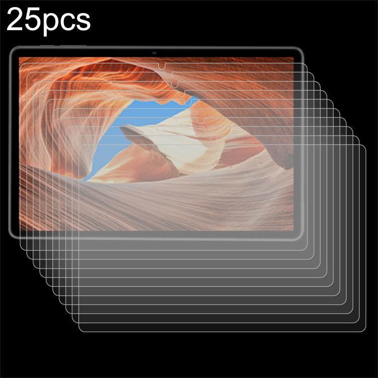 25pcs 9H 0.3mm Explosion-proof Tempered Glass Film, For Colorroom Tablet C5 11