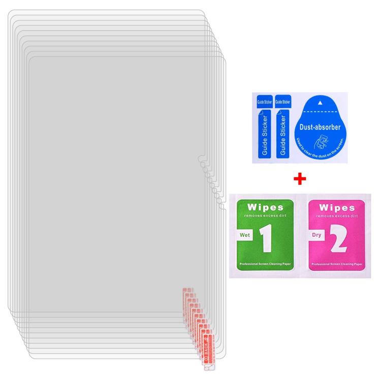 25pcs 9H 0.3mm Explosion-proof Tempered Glass Film, For Colorroom Tablet C5 11