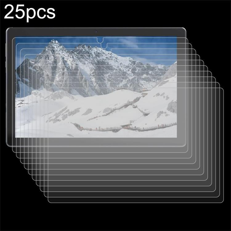 25pcs 9H 0.3mm Explosion-proof Tempered Glass Film, For Lastest 2024 Tablet 10.1