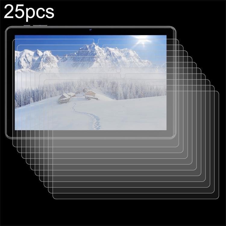 25pcs 9H 0.3mm Explosion-proof Tempered Glass Film, For Rebecco 2024 Tablet K30 / K50 10.1, For Rebecco K70 Tablet 10.1, For Rebecco K90 Tablet 12 inch