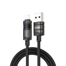 Load image into Gallery viewer, REMAX C01-AL 3A USB to 8 Pin Nylon Braided Data Cable, Length: 1.2m, USB to 8 Pin