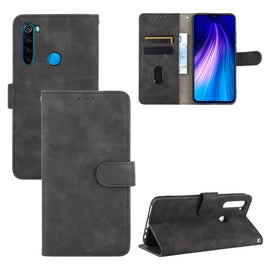 Solid Color Skin Feel Magnetic Buckle Horizontal Flip Calf Texture PU Leather Case with Holder & Card Slots & Wallet, For Xiaomi Redmi Note 8, For Xiaomi Redmi Note 9, For Xiaomi Redmi Note 9S, For Xiaomi Mi 10 Lite, For Xiaomi Mi 10, For Xiaomi Mi 10 ...