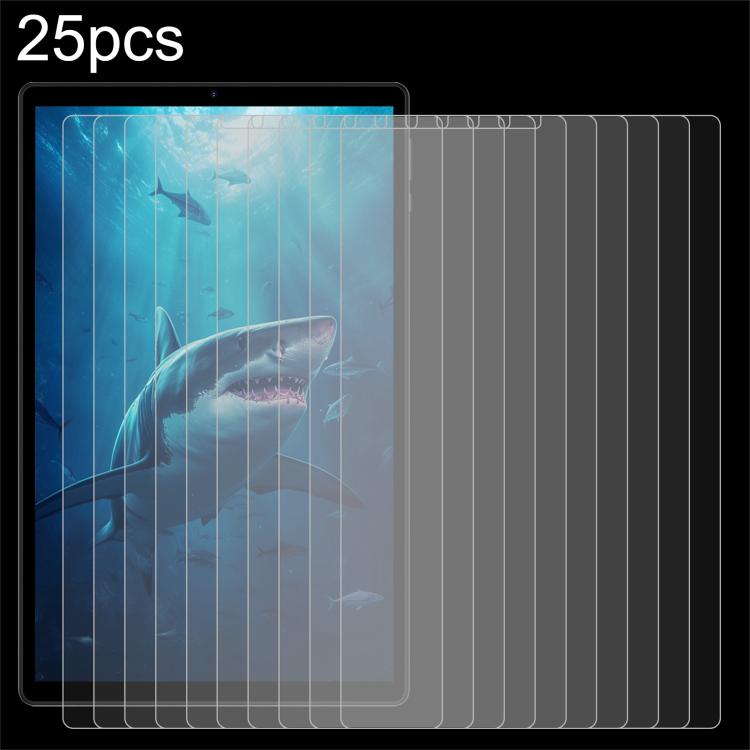 25pcs 9H 0.3mm Explosion-proof Tempered Glass Film, For BEYODFU Tablet L30 10.4