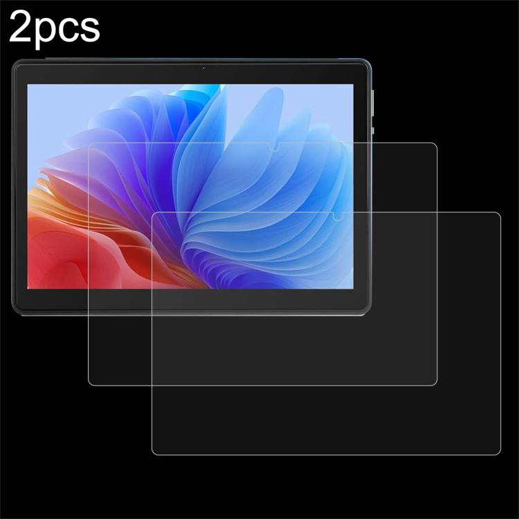 2pcs 9H 0.3mm Explosion-proof Tempered Glass Film, For Haipky PC MTK6797 Tablet 10.1