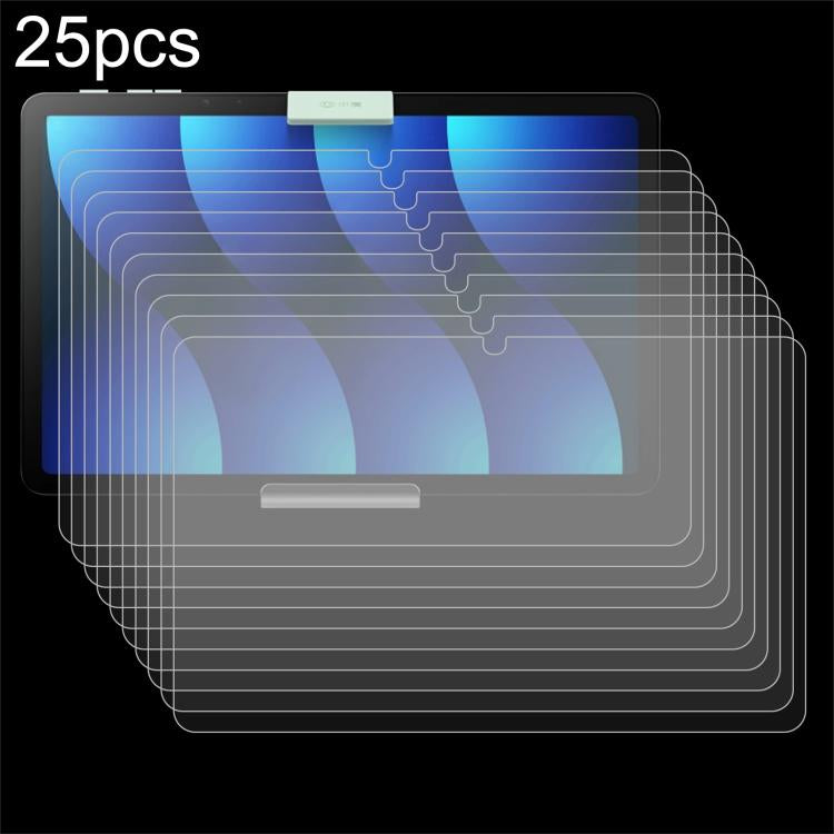 25pcs 9H 0.3mm Explosion-proof Tempered Glass Film, For Xiaodu K30 12, For Xiaodu T30 Pro / Z30 14, For Xiaodu 12 inch