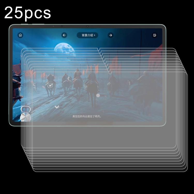 25pcs 9H 0.3mm Explosion-proof Tempered Glass Film, For Xiaodu K30 12, For Xiaodu T30 Pro / Z30 14, For Xiaodu 12 inch