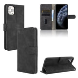 Solid Color Skin Feel Magnetic Buckle Horizontal Flip Calf Texture PU Leather Case with Holder & Card Slots & Wallet, For iPhone 12 mini, For iPhone 12 / 12 Pro, For iPhone 12 Pro Max, For iPhone 11 Pro, For iPhone 11, For iPhone 11 Pro Max            ...