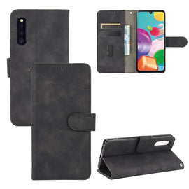 Solid Color Skin Feel Magnetic Buckle Horizontal Flip Calf Texture PU Leather Case with Holder & Card Slots & Wallet, For Samsung Galaxy A41 (Japanese Version), For Samsung Galaxy A51 5G, For Samsung Galaxy A51, For Samsung Galaxy A71 5G               ...