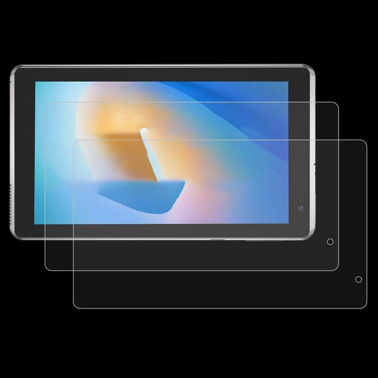 2pcs 9H 0.3mm Explosion-proof Tempered Glass Film, For YQSAVIOR Q2 7.0